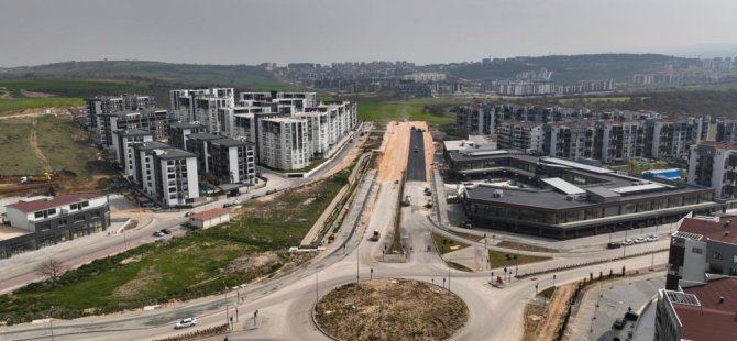 Bursa'da yeni yerleşim yerlerine modern yollar