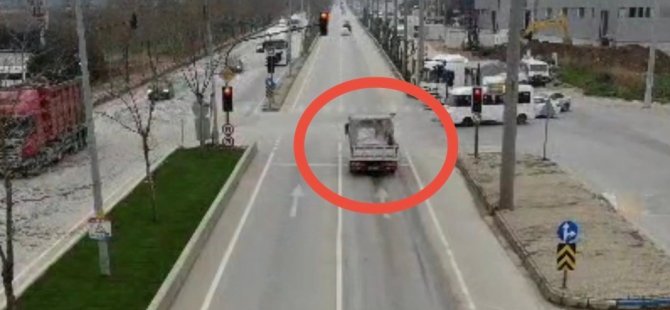 Bursa'da kırmızı ışık ihlali yapan araçlar dronlu takip!