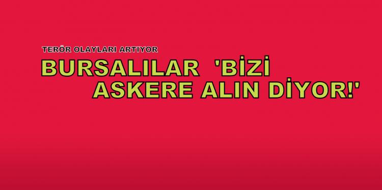 Bursalılar teröre karşı tek yürek!
