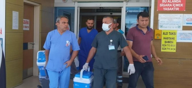 Bursa'da organlarıyla 4 kişiye umut oldu