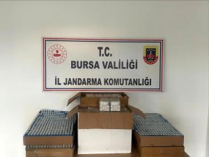 Bursa'da Jandarmadan kaçakçılara darbe