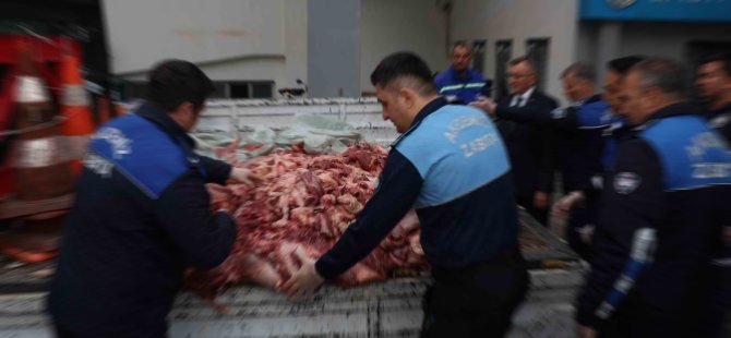 Bursa dahil 8 ilde 'bozuk et' operasyonu