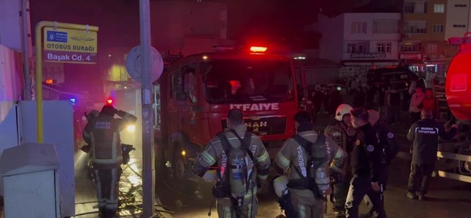 Bursa'da depo yangını! Mahalle ayağa kalktı