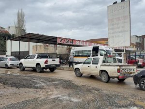 Bursa'ya çamur yağdı