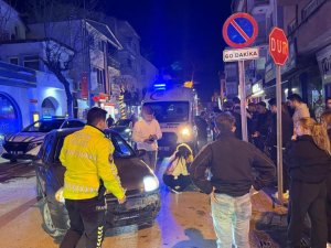 Bursa'da otomobil ile motosiklet çarpıştı! 1 yaralı