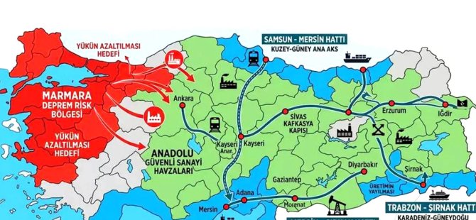 Marmara'da deprem riskine karşı 4 yeni koridor!