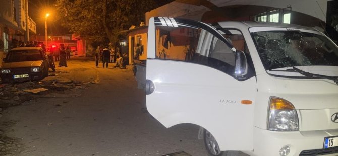 Bursa'da silahlı kavga! 2 kişi vuruldu