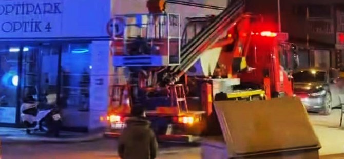 Bursa'da otel odasında korkutan yangın!