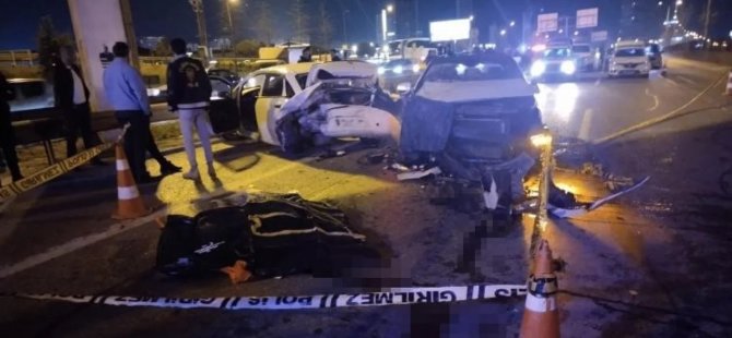 Emniyet şeridinde korkunç kaza! Hayatını kaybetti...