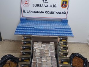 Bursa'da kaçak tütün operasyonu