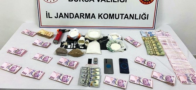 Bursa’da uyuşturucu tacirlerine darbe!