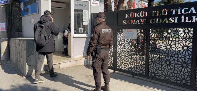 Bursa'da her okula bekçi ve polis