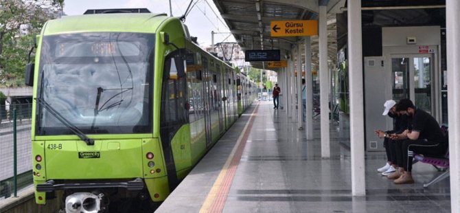 Bursa'da 23 Nisan'da toplu ulaşım ücretsiz