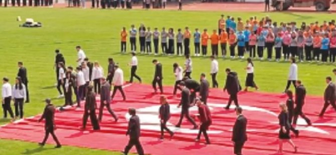 Türk bayrağına mı bastılar? Gerçek ortaya çıktı