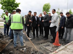 Başkan Vekili Biba’dan 1 Mayıs’ta görev başındaki emekçilere ziyaret
