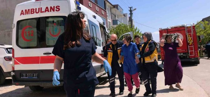 Saç kurutma makinesi patladı, ev alev aldı