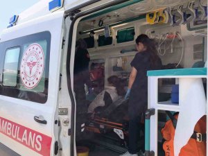 İnegöl’de kaza: Baba ile kızı hastanelik oldu
