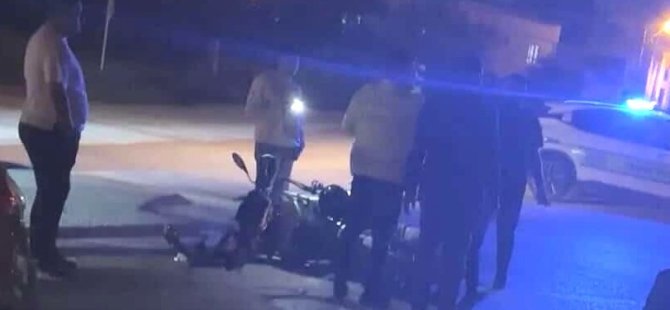 Bursa'da kaza! Motosiklet sürücüsü ağır yaralandı