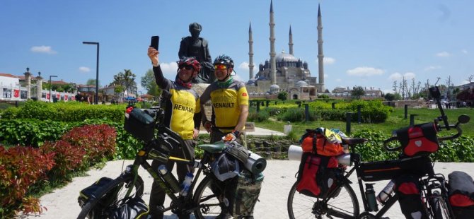 Emekli oldular, bisikletle Türkiye turuna çıktılar