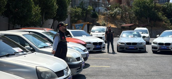Bursa dahil 5 ilde "change" araç operasyonu: 24 gözaltı