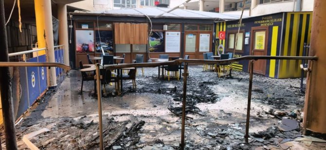 Bursa'da Fenerbahçeliler Derneği'ni kundaklayan çocuklar yakalandı