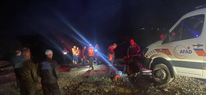 Bursa'da dere yatağı taştı, 4 kişi mahsur kaldı