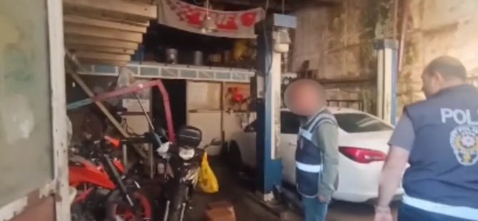 Bursa'da 'Change oto' operasyonu! 28 araç tespit edildi