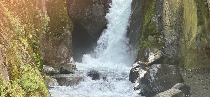 Saitabat Şelalesi eski ihtişamlı günlerine döndü