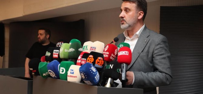 Şahin Biba: Bursaspor'un yanında olmaya devam edeceğiz