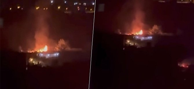 Bursa'da bağ evi alevlere teslim oldu