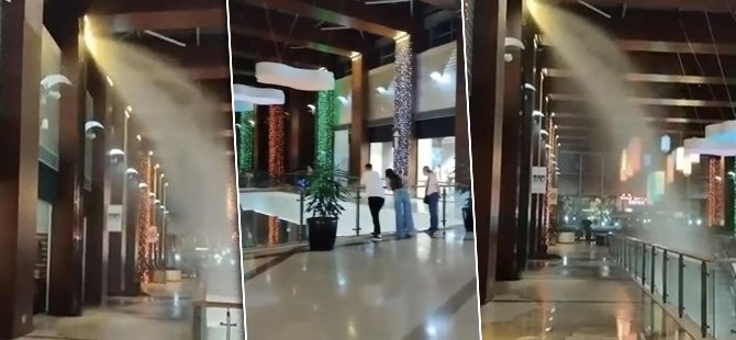 Bursa’da alışveriş merkezinde panik
