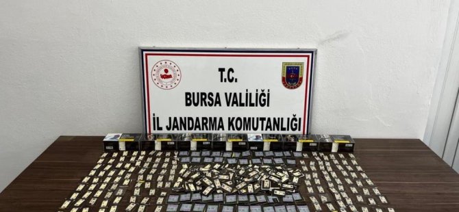 Bursa'da kaçak tütün operasyonu... 6 gözaltı