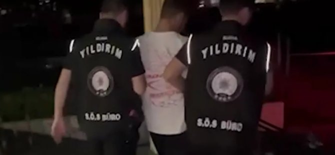 Bursa'da film gibi kovalamaca! Sokak arasında yakalandı
