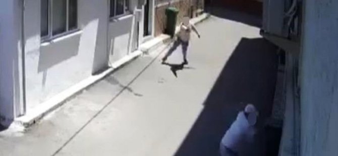 Bursa’da silahlı çatışma anbean kamerada