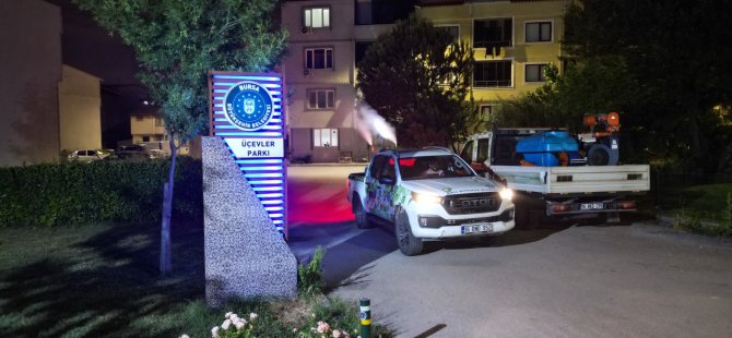 Bursa'da sivrisinekle etkin mücadele