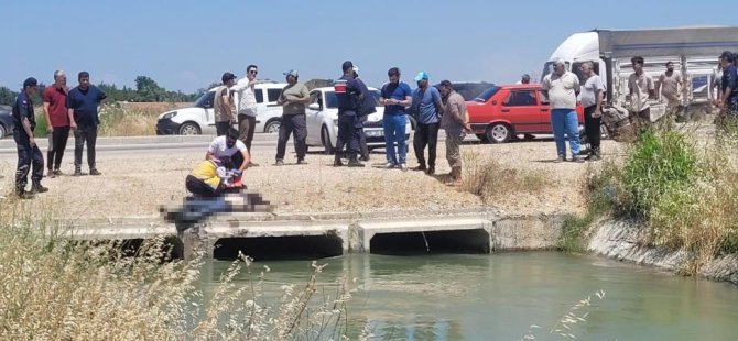 Bursa'da sulama kanalında erkek cesedi bulundu