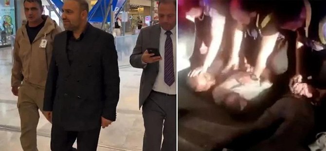 Ünvanını söyleyip AVM denetlemeye kalktı, polis böyle paketledi!
