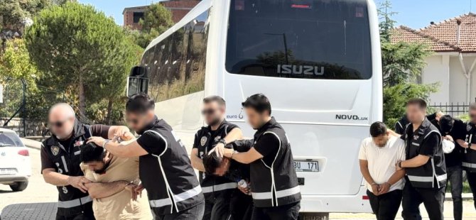 Daltonlar’a Bursa'da darbe! 9 gözaltı