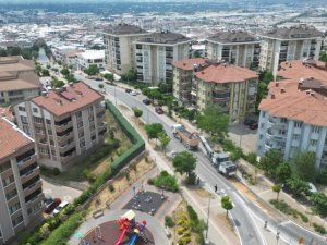 Bursa Büyükşehir'den o mahalleye asfalt hamlesi