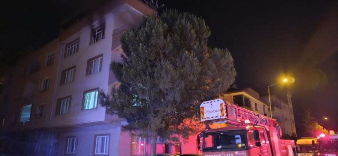 Bursa'da yangın paniği!