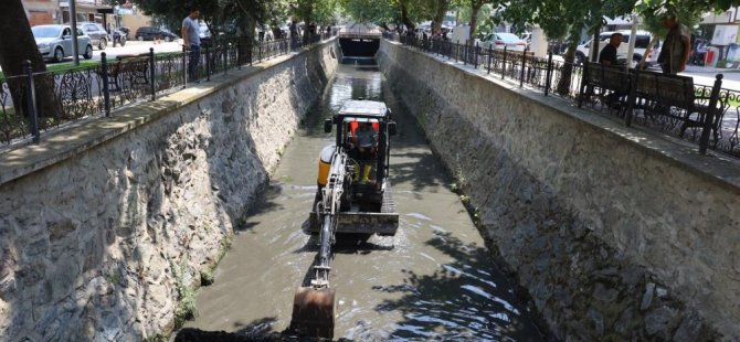 Bursa Büyükşehir'den derelerde temizlik seferberliği