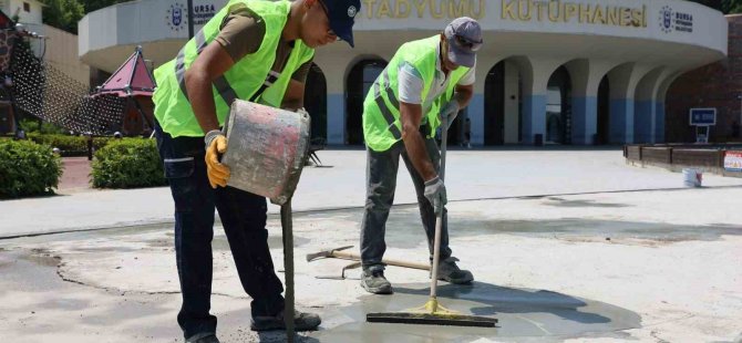 Millet Bahçesi’ne estetik dokunuş
