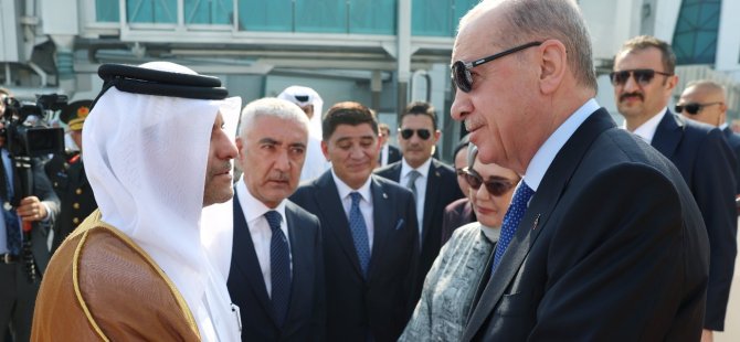 Cumhurbaşkanı Erdoğan'dan, Katar’a taziye ziyareti
