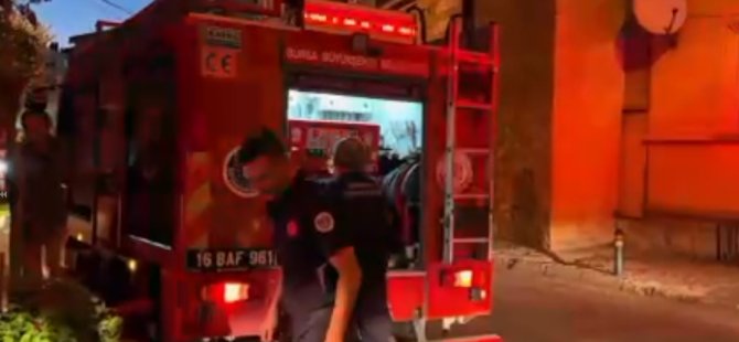 Bursa'da ev yangını can aldı