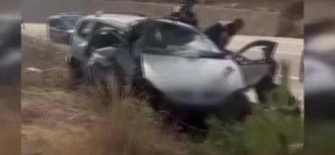 Bursa’da takla atan araçtaki çift yaşamını yitirdi