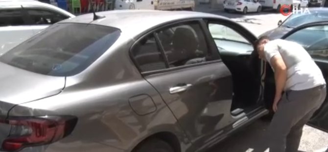 Sıfır diye aldığı araç hasarlı çıktı!