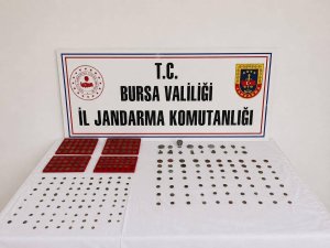 Bursa'da Tarihi Eser Pazarlığına Baskın