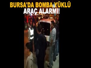 Bursa'da bomba paniği!