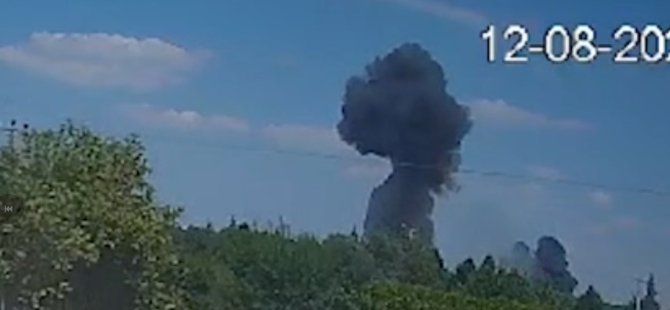 Yalova'da F16 düştü!