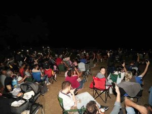 Binlerce kişi Perseid meteor yağmuru için Yenişehir’e akın etti